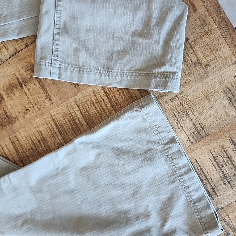 The North Face Women's Neutral Taupe Straight Leg Carpenter Canvas Pants Size 8 - Picture 3 of 12